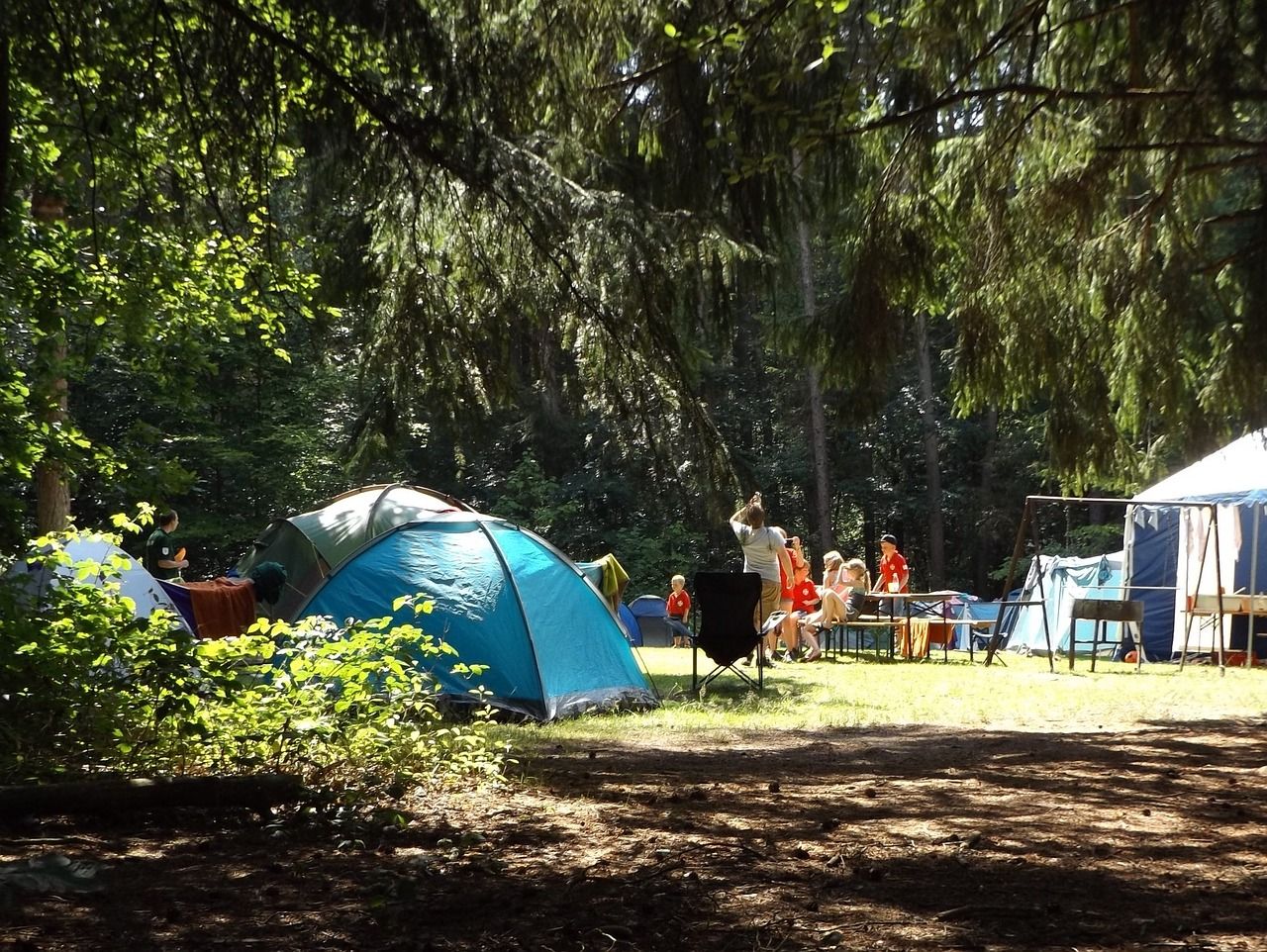 vakantiewerk op een camping